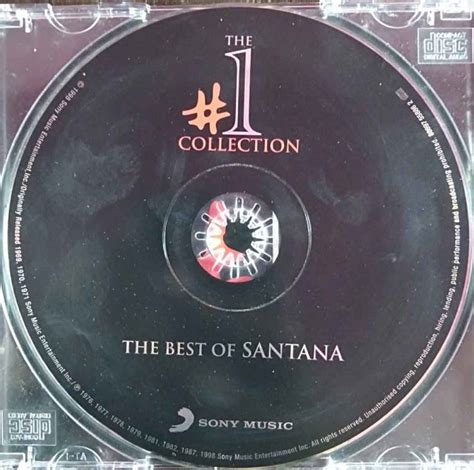 Santana The Best Of Santana 1998 Compilation Pre Owned Sony Music