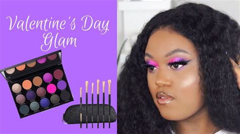 Valentines Day Slay Morphe 15s Palette And All Eyes On Me Brush Set