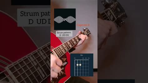 I Wanna Be Yours Arctic Monkeys Easy Guitar Lesson With Capo