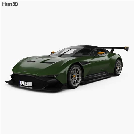 Aston Martin Vulcan 2018 3D model - Download Sports car on 3DModels.org