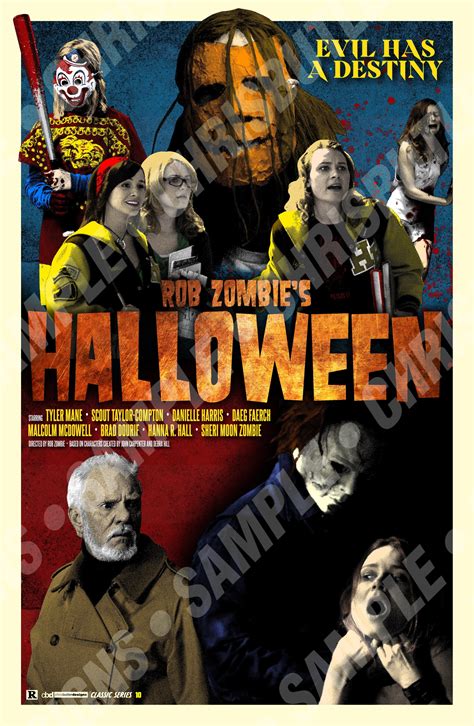 Rob Zombie Halloween Poster