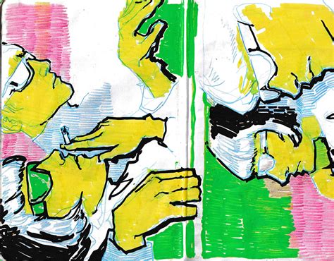 January October 2023 A5 Green Sketchbook Behance Behance