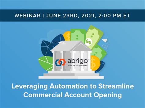 Leveraging Automation For Commercial Account Opening Webinar