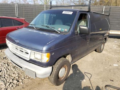 Ford Econoline E Van Ftre Wha Bid History Bidcars