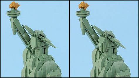 LEGO Architecture Statue of Liberty facelift