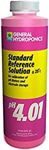 Amazon General Hydroponics PH 4 01 Calibration Solution 8 Oz