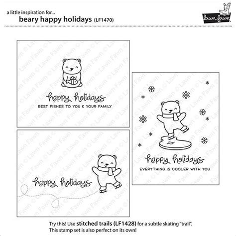 Beary Happy Holidays Lawn Fawn