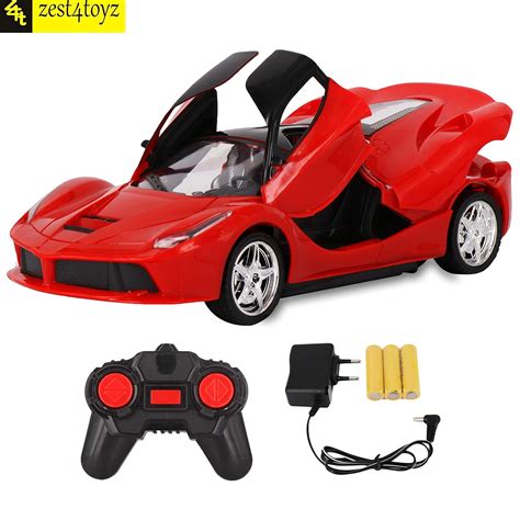 Zest 4 Toyz Remote Controlled Sports Car With Remote Opening Doors