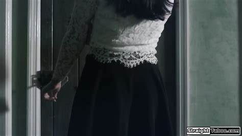 Older Man Spanks A Petite Brunette And Then Fucks Her Rough