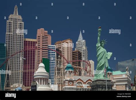 New York New York Casino - Las Vegas Stock Photo - Alamy