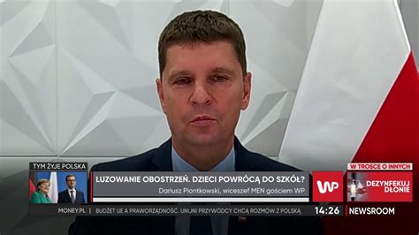 Dariusz Piontkowski o organizacji studniówek Były minister komentuje