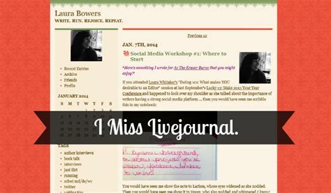 I miss Livejournal Memes. – Laura Bowers: Writer, Reinvented