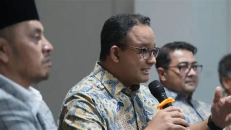 Edisi Pilpres Anies Baswedan Tanggapi Isu Penjegalan Begini Katanya