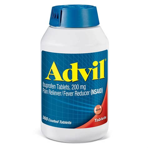 Advil 200mg Tablets 360 Ct Bjs Wholesale Club