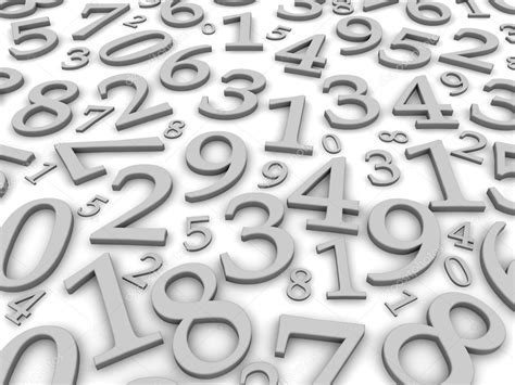 Black and white numbers background — Stock Photo © skvoor #2097250