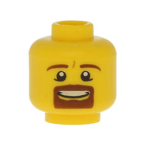 Lego® 12784 3626cpb0852 6021675 Minifigure Head Beard Yellow