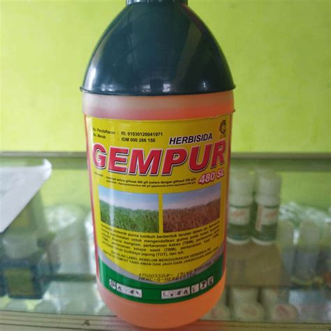 HERBISIDA GEMPUR 1 LITER OBAT RUMPUT GEMPUR ROUNDUP Lazada Indonesia