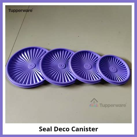 Jual Tutup Seal Deco Canister Sparepart Tupperware Shopee Indonesia