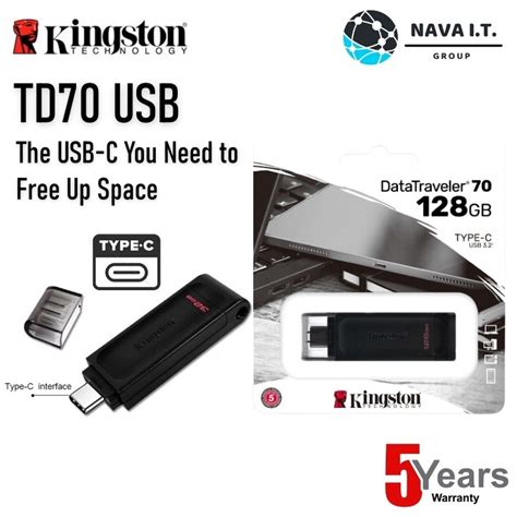 ⚡️กรุงเทพฯด่วน1ชั่วโมง⚡️ Kingston Dt70 32gb 64gb 128gb Datatraveler 70 Usb C ความเร็ว 3 2 Flash