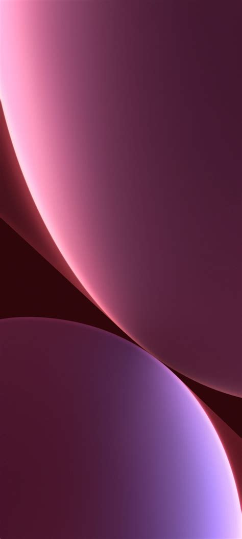 Xiaomi Stock Dark Red Shapes Circles — Free iPhone Wallpaper (4K/HD) | 2026
