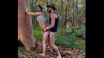 Just Two Naked Beasts Lost In The Woods But We Found Something Wild The Full Forest Fuck Is