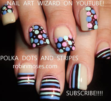 Robin Moses Nail Art Bi Polar Girls Nails Watercolor Flower Nail Art