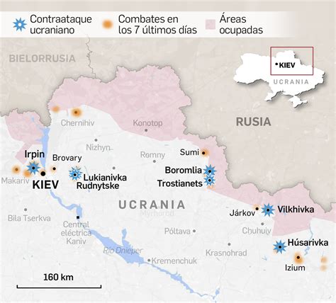 Guerra Rusia Ucrania Los Mapas Y Gr Ficos Que Detallan La Invasi N