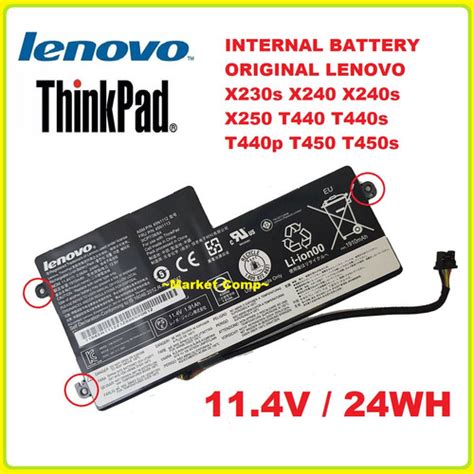 Jual Battery Lenovo Original X X X S X S X X Internal