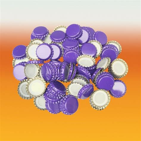 250 Crown Beer Bottle Caps Purple 26mm For Home Brew Beer Bottles In