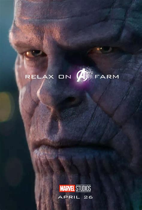 Relax on a farm | Avenge the Fallen Poster Parodies | Know Your Meme