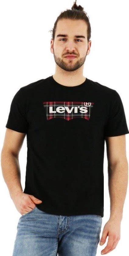 Levi S T Shirt Housemark Grapic Tee Regular Fit Korte Mouw Logo Print