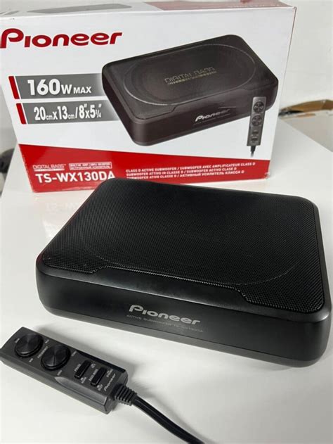 SUBWOOFER PİONEER TS WX 130DA Kulaklık ve Ses Sistemleri 1680076892