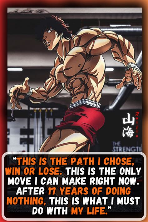 Pin by Arcane Of Anime on anime Quotes | Gym wallpaper, Baki aesthetic ...