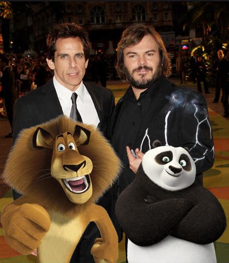 Ben Stiller And Jack Black Voice Actor By Josephpatrickbrennan On