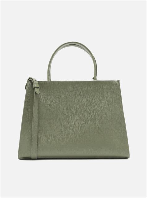 Bolsa Tote Verde Arezzo Grande Zz Mall