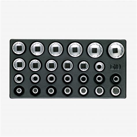 Gedore 1500 Es D 19 Socket Set 1 2 Ud Profile In 1 3 Es Tool Module