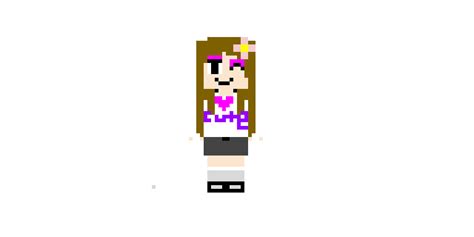 Minecraft girl pixel art