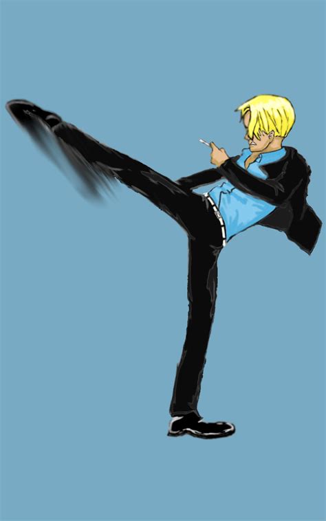 Image - Sanji kick one piece wip by spidernhan-d6jzutk.jpg | Naruto Fanon Wiki | FANDOM powered ...