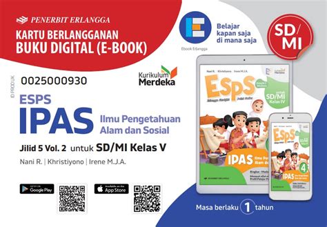 E Book Esps Ipas Sd Mi Kls Km Vol Th Official Store Buku Erlangga