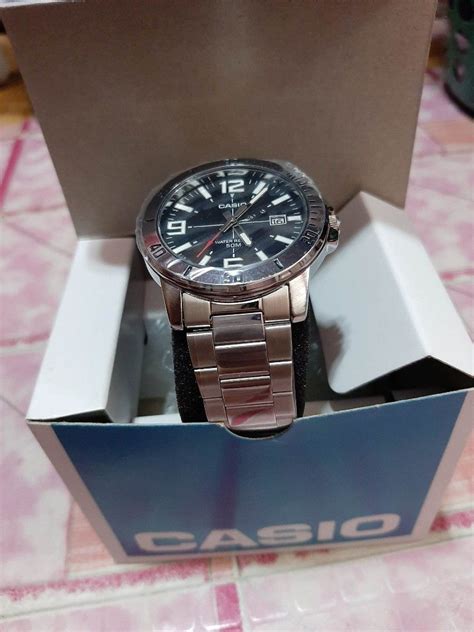 Casio 5058 mtp-vd01 Brand New and Authentic Watch, Men's Fashion ...
