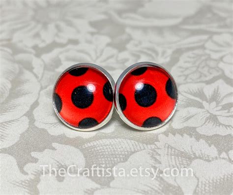 Ladybugs Miraculous Earrings Ubicaciondepersonas Cdmx Gob Mx