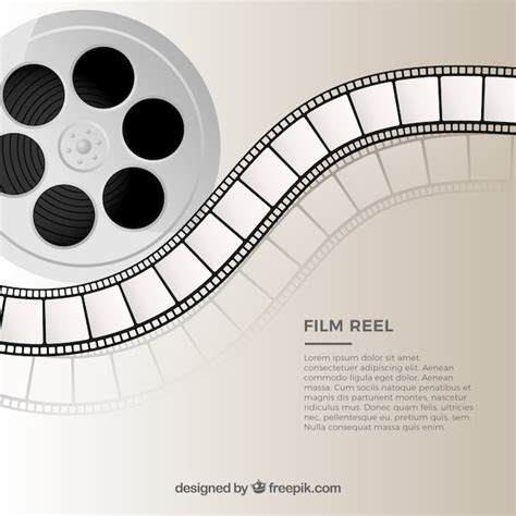 Free Vector | Vector film reel