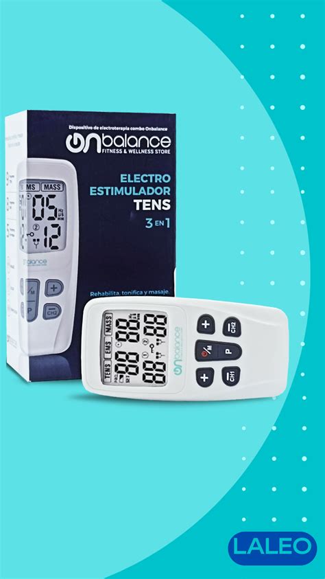 Electroestimulador TENS 3 En 1 OnBalance En LALEO