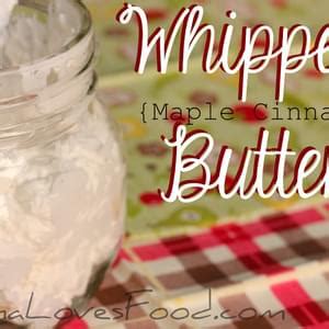 Whipped Maple Cinnamon Butter Recipe