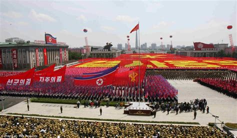 North Korea Displays Its Military Prowess In Pyongyangs Main Square As