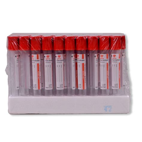 Tubo Vacutainer Rojo Ml X Medica Alamo S A De C V