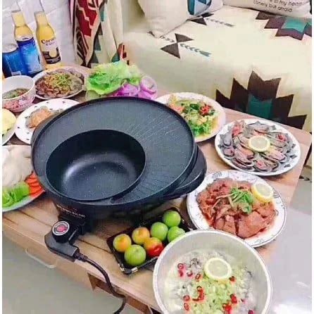 WS SAMG GRILLER HOT POT KOREAN SAMGYUPSAL CENTER STOVE Lazada PH