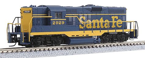 Microtrain Diesel Emd Gp9 Powered Atchison Topeka And Santa Fe 2929