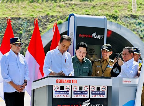 Diresmikan Presiden Jokowi Ini Rekam Jejak Wika Pada Proyek Tol Cisumdawu