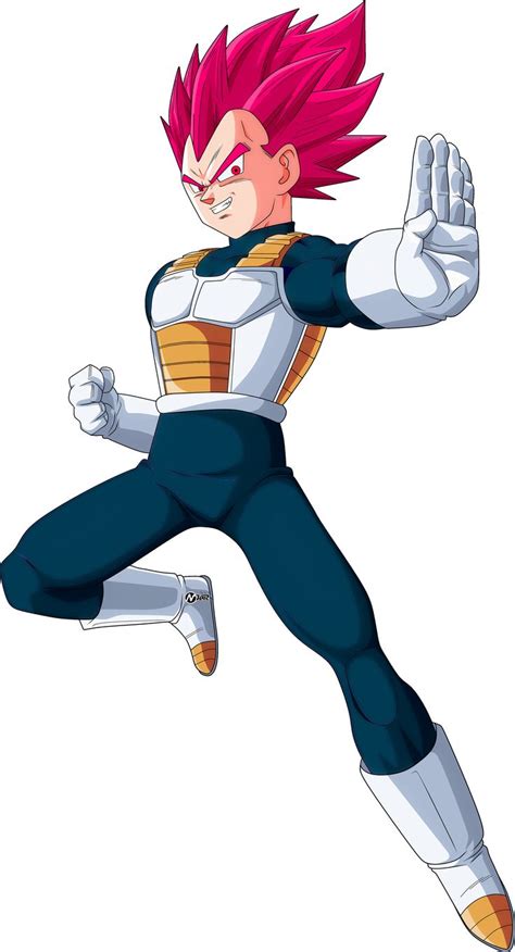 Vegeta SSJ God Universo 7 Personajes De Dragon Ball Personajes De